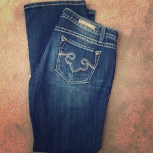 Rerock For Express 8s boot cut jeans